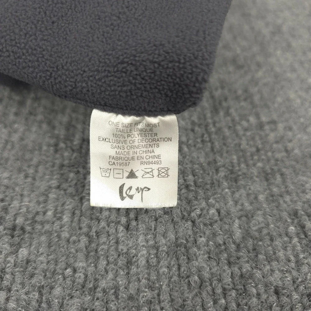 Steamboat Fleece Neck Gaiter Scarf Mens One Size Gray Cowl‎ Snood Winter Ski